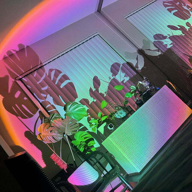 12 Colors Sunset Projector for Y2K Grunge Aesthetic & Indie Fashion Home Decor