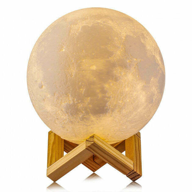 16 Colors Moon Lamp - Y2K Retro Futurism & Alt Fashion Decor for Trendy Home Aesthetics