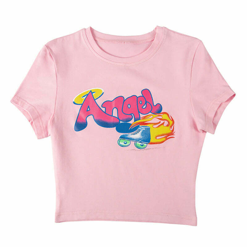 90s Kids Mini Tee - Embrace Y2K Fashion Trends with Retro Style for Summer Outfits