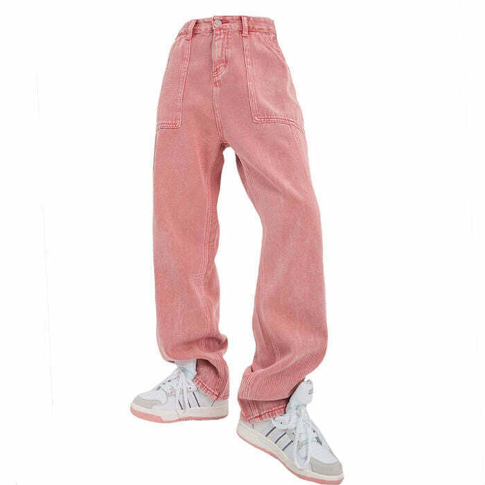 90's Pink Jeans for Y2K Style: Retro Comfy Outfits & Fashionable Looks for Boys