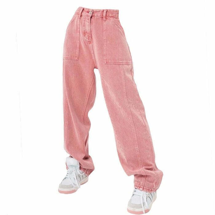 90's Pink Jeans for Y2K Style: Retro Comfy Outfits & Fashionable Looks for Boys