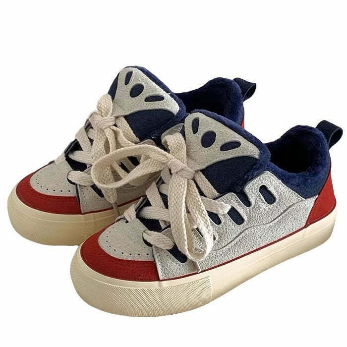 American Dream Skater Sneakers: Trendy Y2K Fashion Footwear for Stylish Outfits