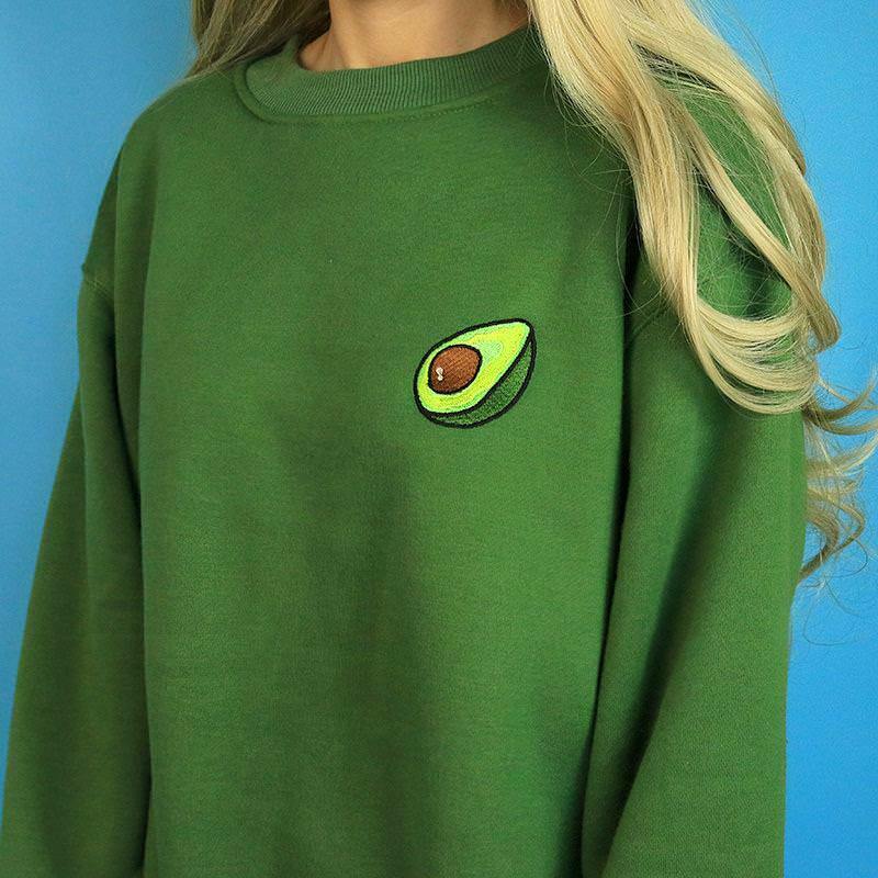 Antisocial Avocado Sweat and Tee Set - Trendy Y2K Grunge and Party Style Outfit