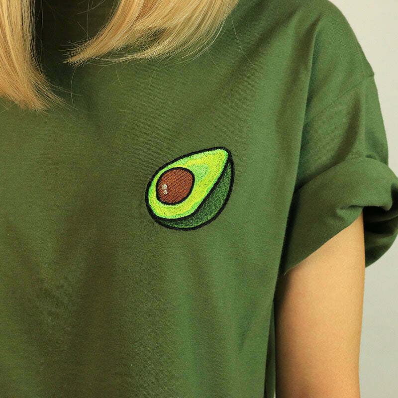 Antisocial Avocado T-Shirt for Y2K Fashion Lovers - Trendy Tomboy Style & Modern Outfits