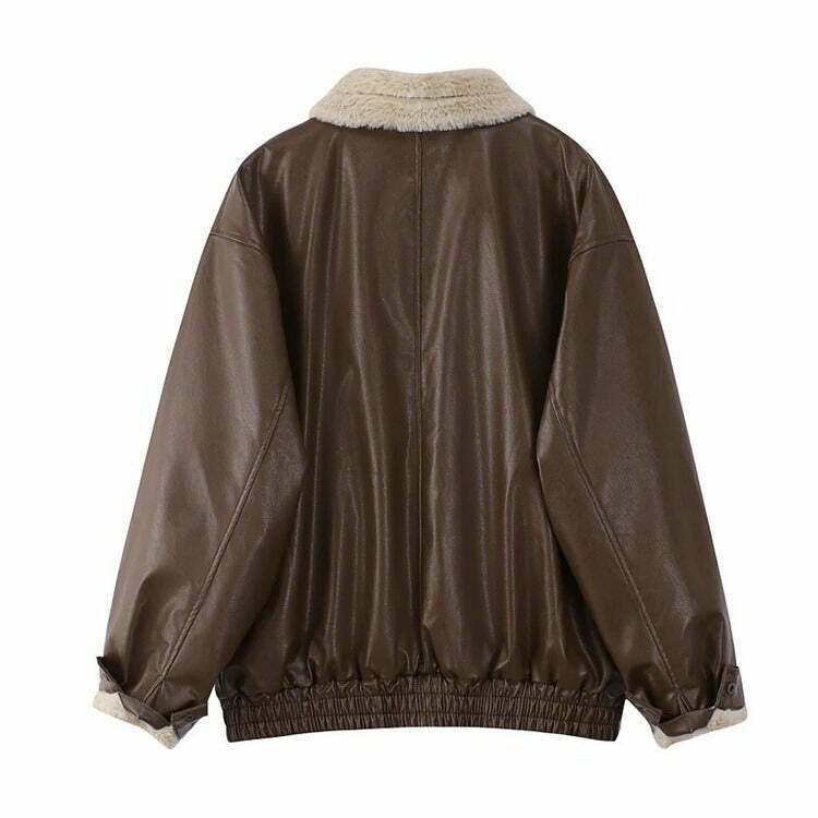 Bad Habits Vintage Loose Jacket - Trendy Y2K Fashion for Sporty and Grunge Styles