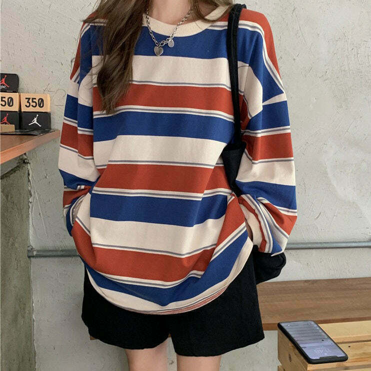 Big Ideas Aesthetic Long Sleeve Top - Trendy Y2K Fashion for Stylish Women