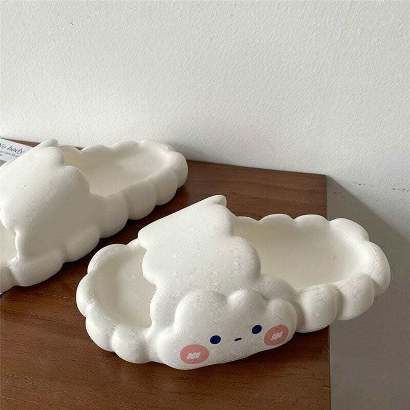 Cloud Foam Street Slippers for Y2K Style Outfits - Trendy Comfort Meets Fashion