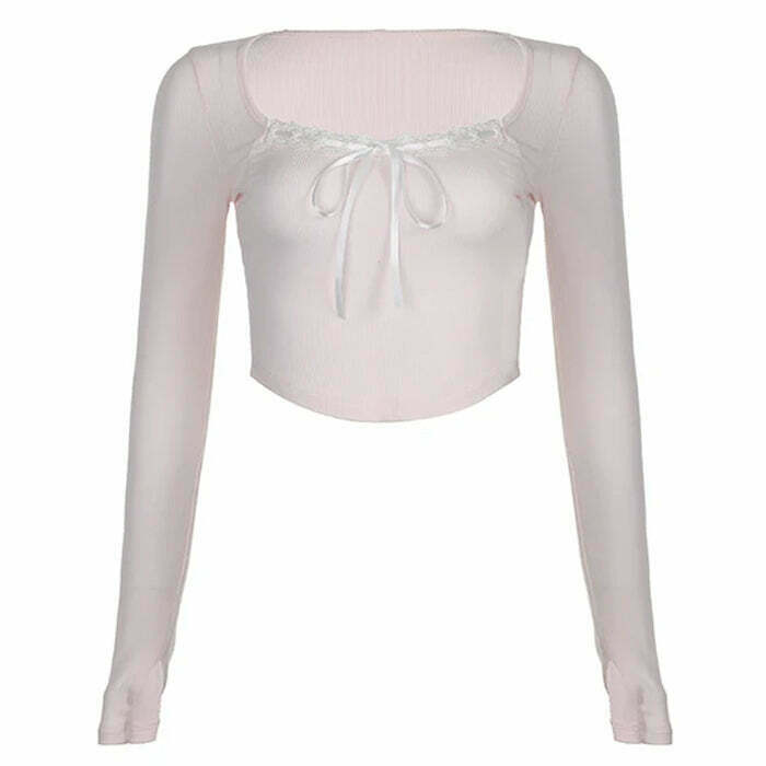 Coquette Baby Bow Pink Top - Trendy Y2K Style for Fashion-Forward Little Ones