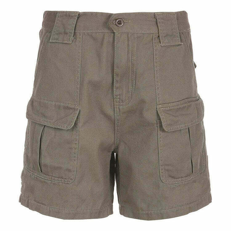 Fairy Grunge Cargo Shorts - Y2K Style Fashion for Trendy Outfits and Unique Looks