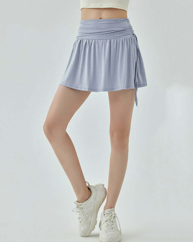 French Lavender Tennis Skirt - Y2K Grunge Style for Trendy Outfits & TikTok Fashion