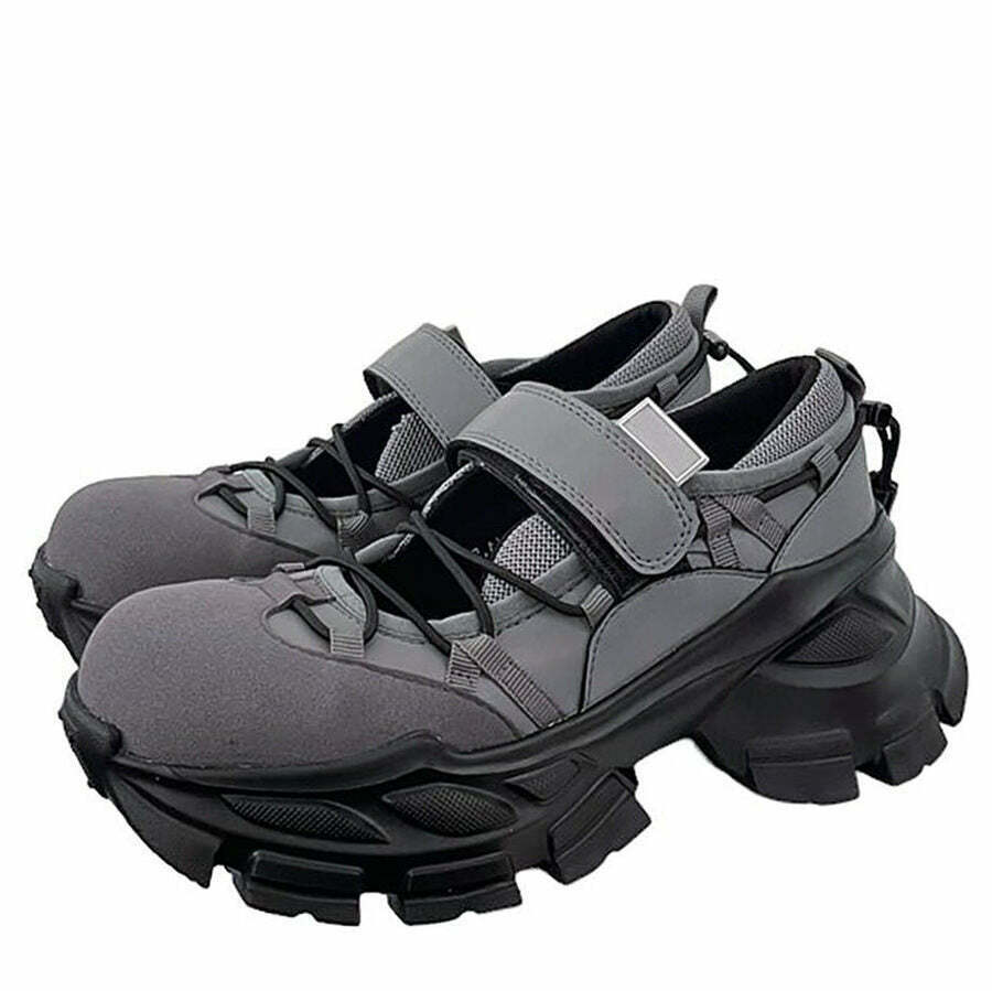 Future World Aesthetic Platform Sandals for Y2K Style, Cute Outfits & TikTok Fashion