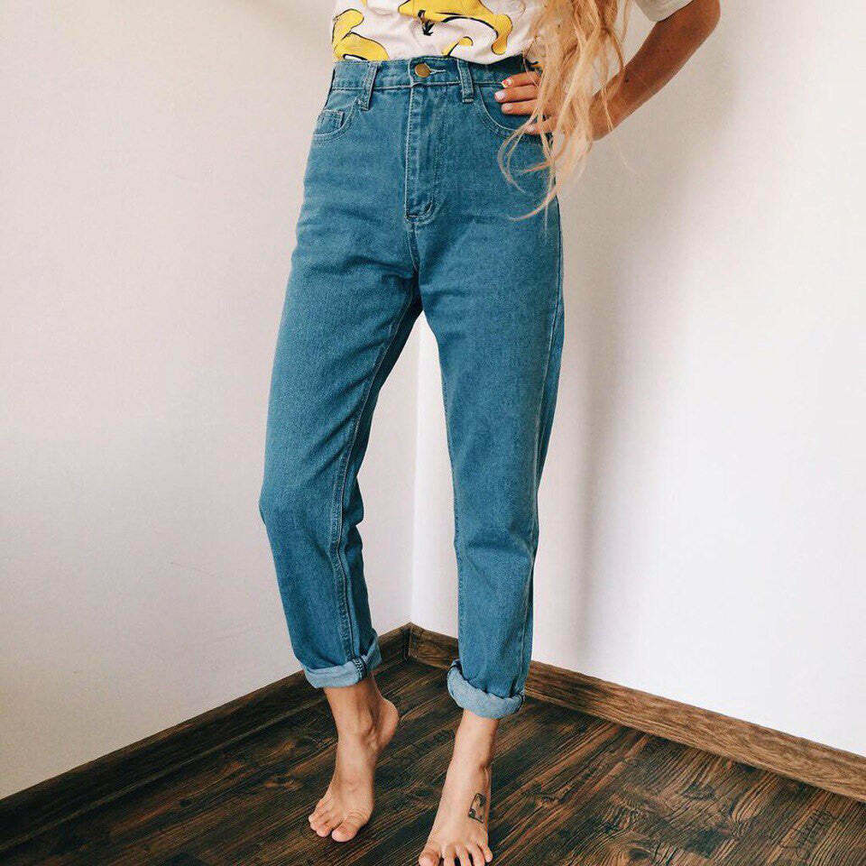 High Waisted Mom Jeans for Y2K Fashion: Trendy Grunge Styles & Outfits for Women