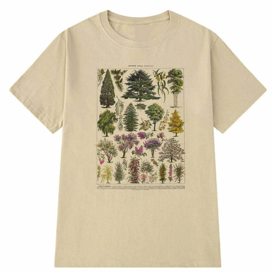 Jardins Oversized Vintage Graphic Tee in Washed Pink - Y2K & Indie Streetwear Style