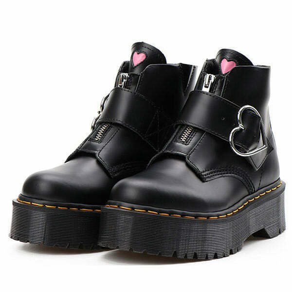 Love Bites Boots: Trendy Y2K Fashion Footwear for Modern Baddies and Cyber Styles