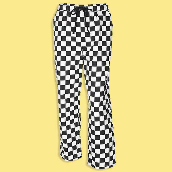 Lydia Checkered Pants for Y2K Fashion: Trendy Retro Style for Women’s Street Outfits