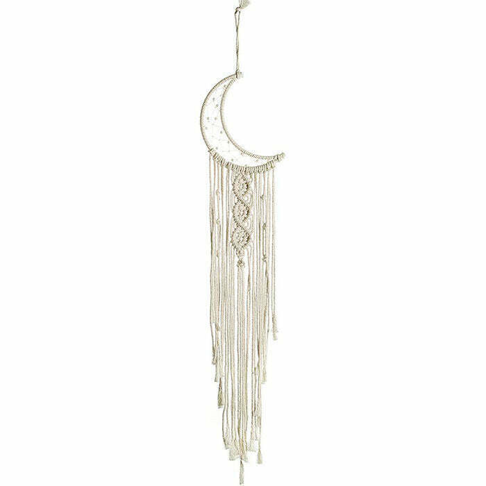 Macrame Dream Catcher - Trendy Y2K Fashion for Casual and Emo Outfits