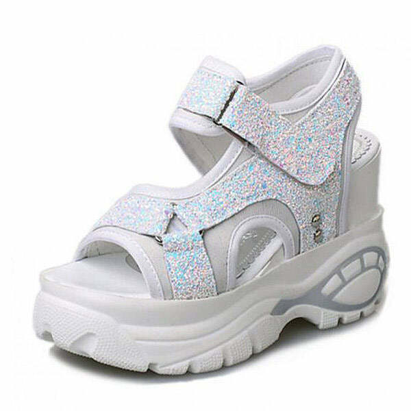 Made To Sparkle Platforms: Y2K Fashion Must-Have for Grunge and Baddie Outfits