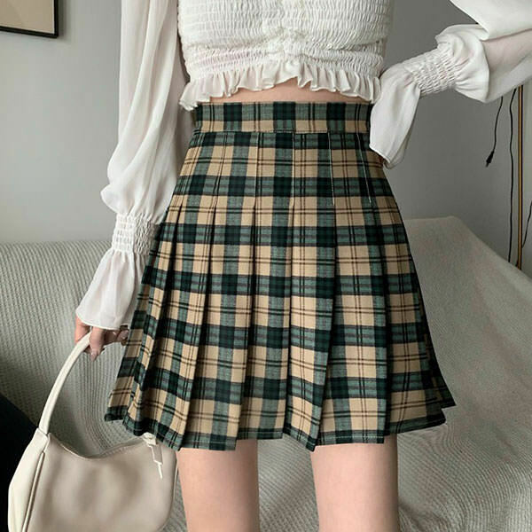 Meet Me On Campus Multicolor Plaid Skirt - Y2K McBling Fashion for Trendy Outfits