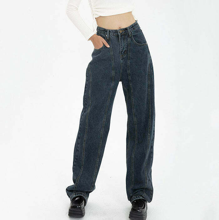 Mercury Rising Wide Jeans: Embrace Y2K Style with Grunge-Inspired 2000s Fashion