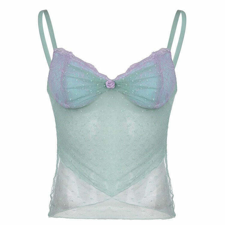 Princess Mood Baby Blue Tank Top - Y2K Style Cyber Fashion for Trendy Outfits