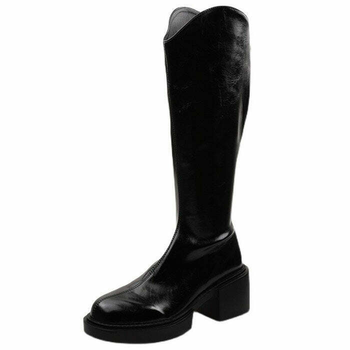 Remember Me High Boots: Trendy Y2K Style Footwear for Fashion-Forward Outfits