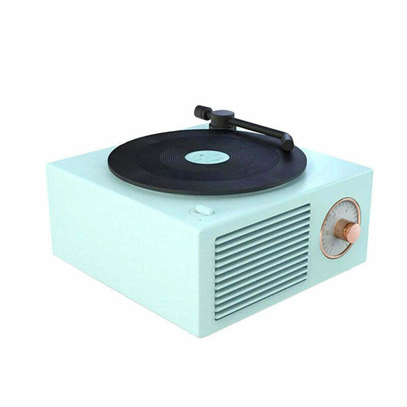 Retro Vinyl Player Bluetooth Speaker - Y2K Style for Grunge Bedrooms & Fashion Lovers