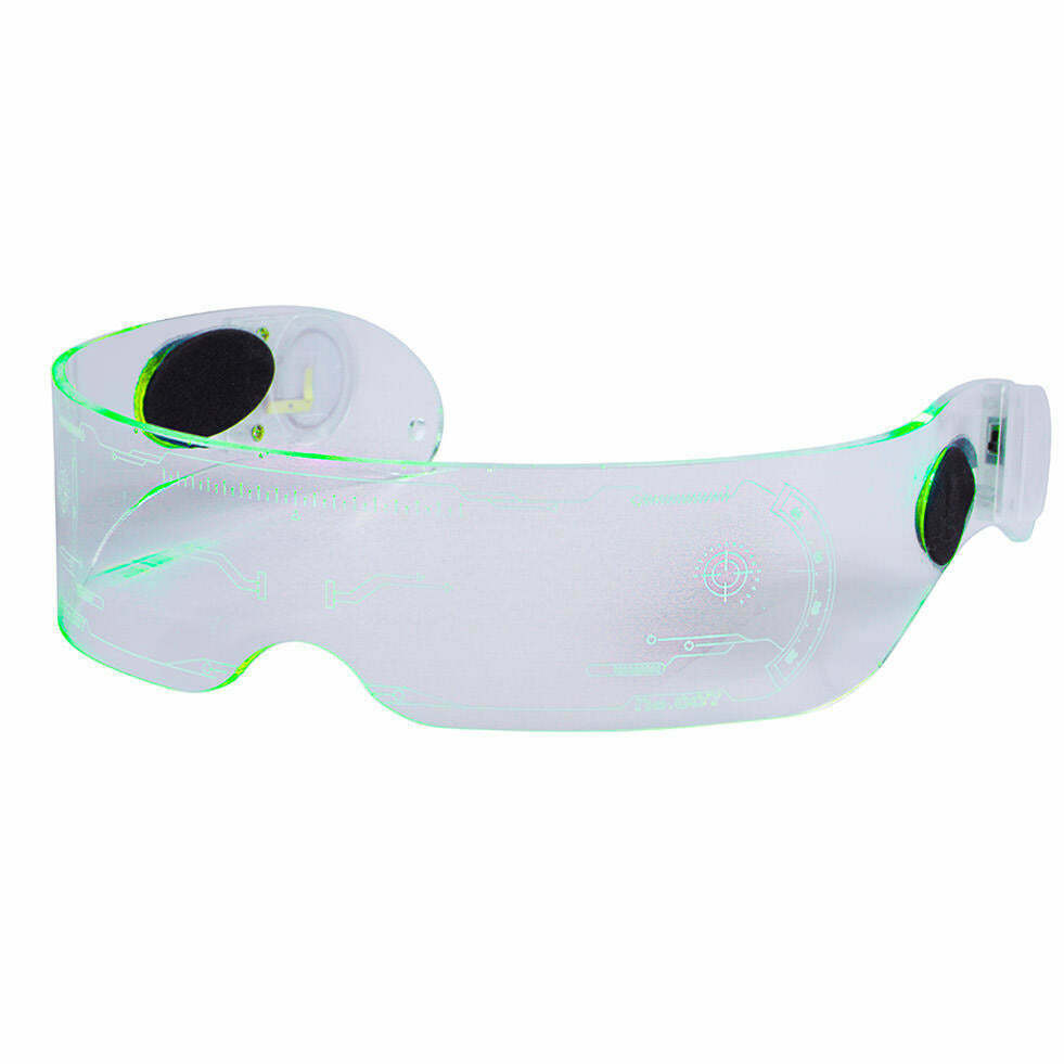 Robo Babe LED Sunglasses - Retro Y2K Fashion Accessory for Stylish Outfits & Parties