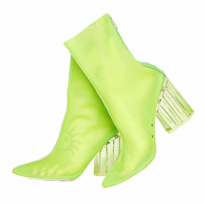 Sour Candy Boots - Trendy Y2K Fashion Footwear for Grunge and Alt Styles