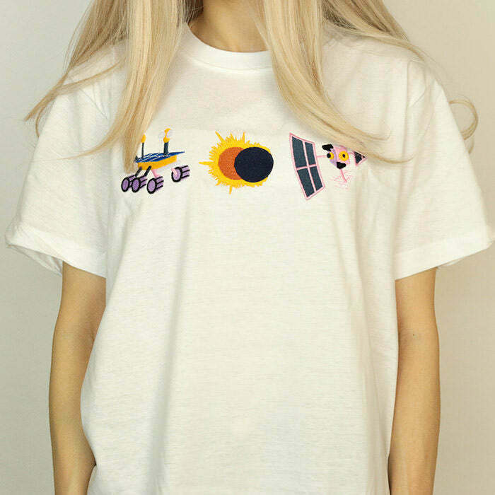 Space Research Tee - Trendy Y2K Style for Gen Z, Perfect for Grunge and K-Pop Fashion