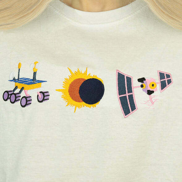 Space Research Tee - Trendy Y2K Style for Gen Z, Perfect for Grunge and K-Pop Fashion