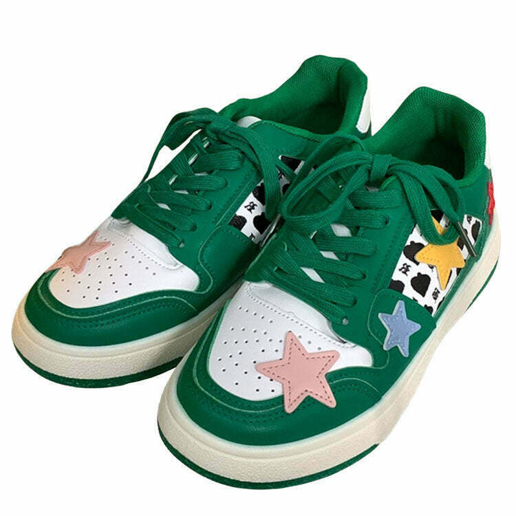 Star Behavior Aesthetic Sneakers for Y2K Fashion: Indie, Ghetto, and Scene Styles