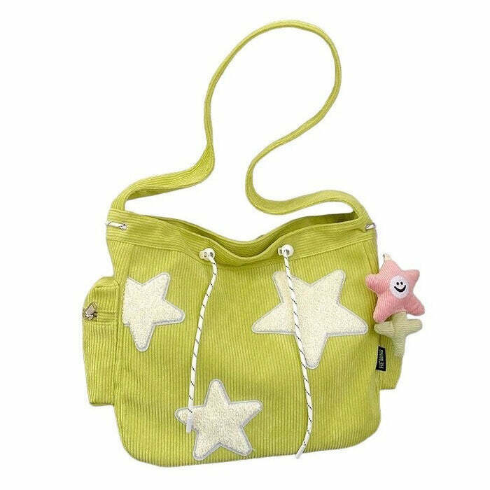 Stargirl Aesthetic Mini Crossbody Bag - Y2K Fashion, Retro Style, and Grunge Vibes