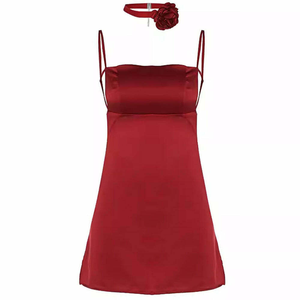 Sweet Attitude Sleek Back Strappy Dress - Y2K Fashion Essential for Indie Style Lovers