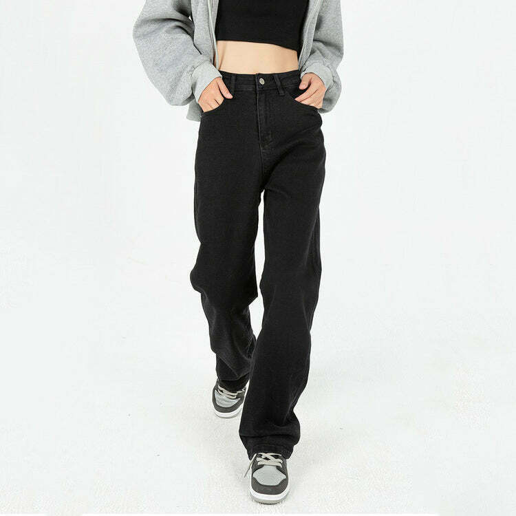 Teen Craft Wide Leg Jeans - Y2K Baggy Fashion for Trendy Outfits and Stylish Looks