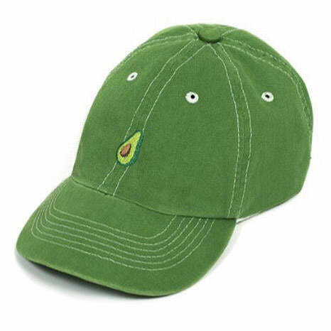 Trendy Antisocial Avocado Cap - Y2K Fashion Statement for Retro Beach Outfits & Grunge Style