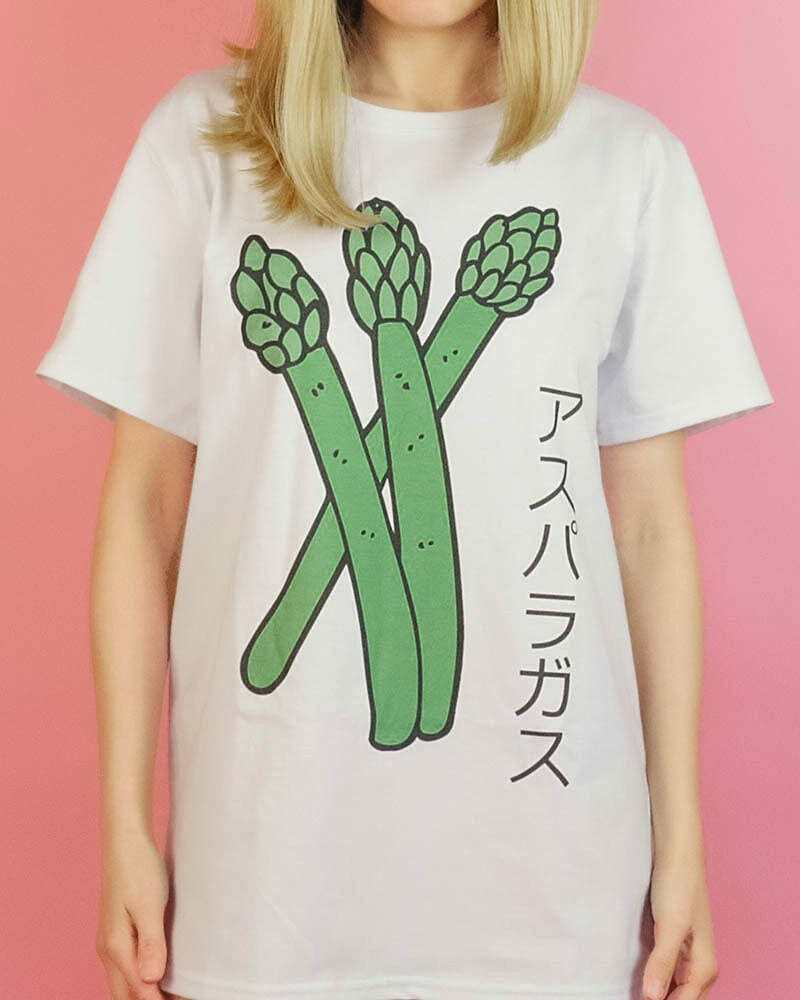 Trendy Asparagus T-Shirt for Men - Y2K Casual Fashion & Stylish Outfits