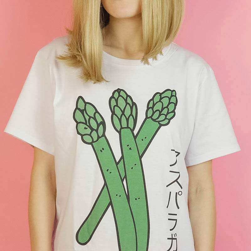 Trendy Asparagus T-Shirt for Men - Y2K Casual Fashion & Stylish Outfits