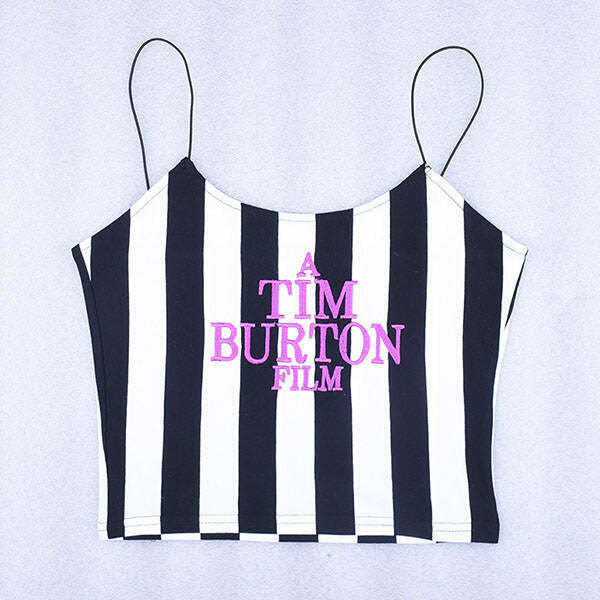 Trendy BRTN Skinny Tank Top - Y2K Fashion Essential for Grunge and Beach Outfits