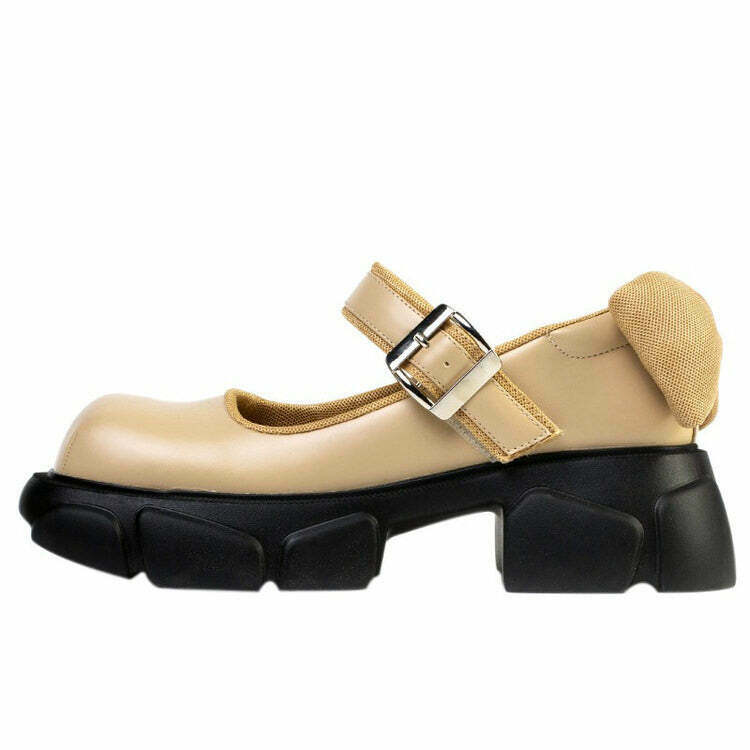 Trendy Chunky Platform Mary Jane Sandals for Y2K Style Outfits and Fashion Enthusiasts