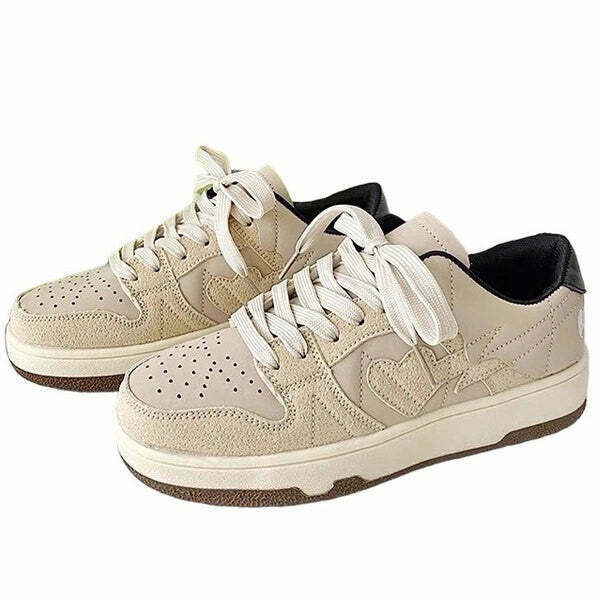 Trendy Clean Girl Aesthetic Sneakers for Y2K Fashion Lovers - Stylish Grunge & Jersey Looks