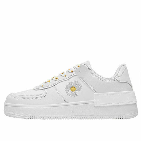 Trendy Daisy Sneakers for Y2K Fashion: Perfect for Stylish Outfits and Winter Looks