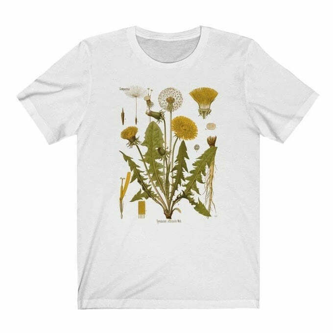 Trendy Dandelion T-Shirt for Y2K Fashion Lovers - Vintage 90s Style Essential