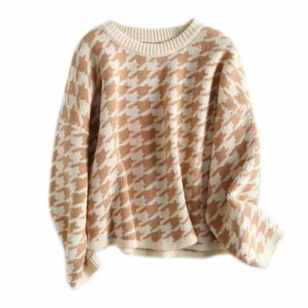 Trendy Good Manners Sweater for Y2K Fashion Lovers - Pink Winter Style & K-Pop Vibes