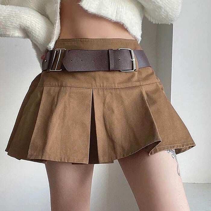 Trendy Grunge Fairy Mini Skirt - Y2K Fashion Essential for Unique Style Lovers