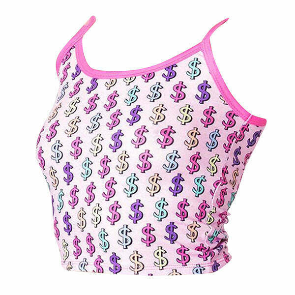 Trendy Made Of Money Tank Top - Y2K Fashion for Gen Z, Retro Style & TikTok Outfits