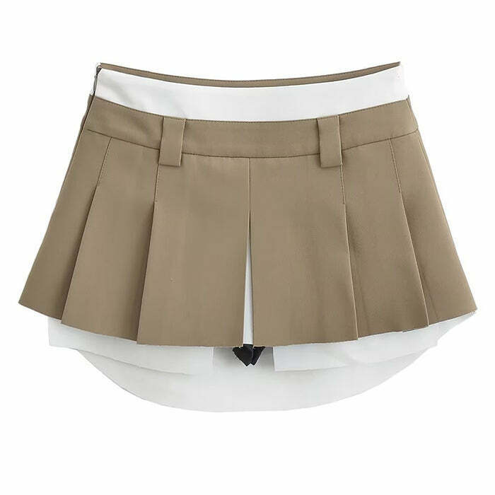 Trendy Mini Pleated Skirt for Y2K Fashion Lovers - Retro Style for 2024 Looks