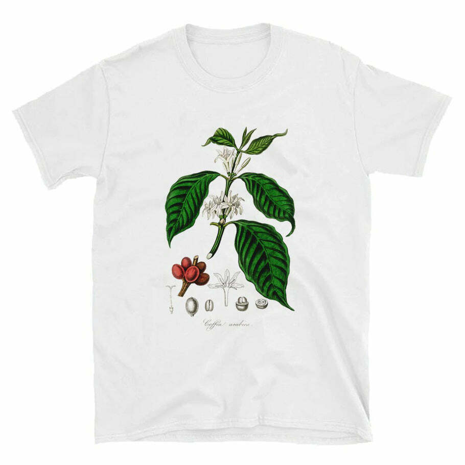 Trendy Oversized Botanical Tee for Y2K Style - Perfect for Alt Fashion Outfits