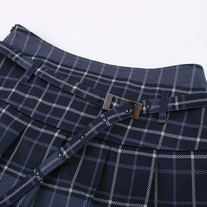 Trendy Preppy Aesthetic Multicolor Plaid Skirt for Y2K Fashion & Winter Style