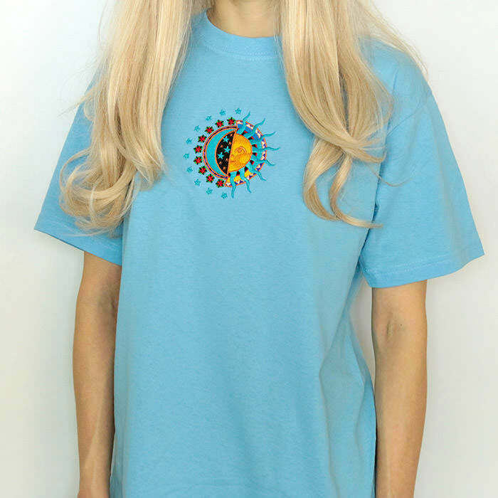 Trendy Sun & Moon T-Shirt - Y2K Fashion Essential for Gothic and Casual Outfits