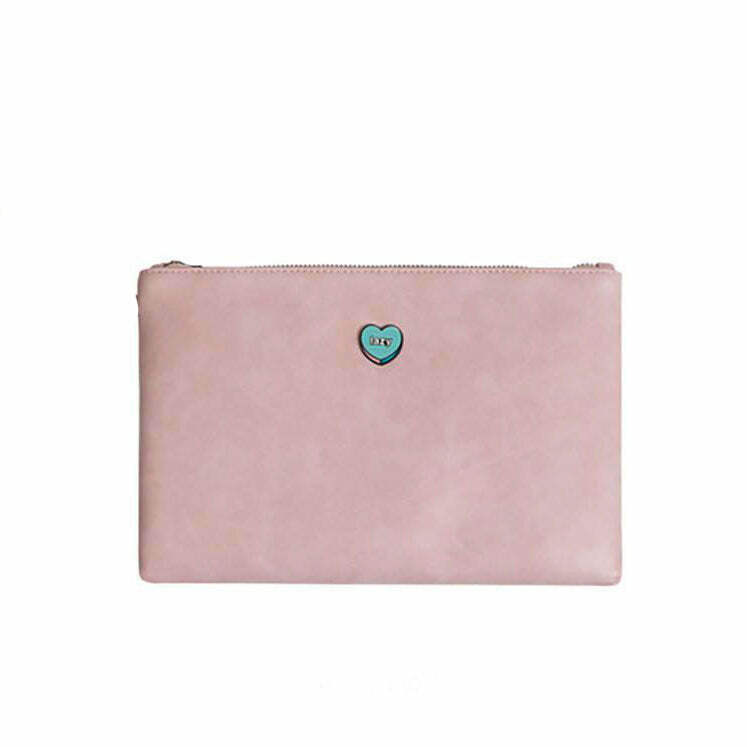 Trendy Vegan Clutch Bag in Y2K Pop Star Style - Perfect for Vintage Y2K Fashion Lovers